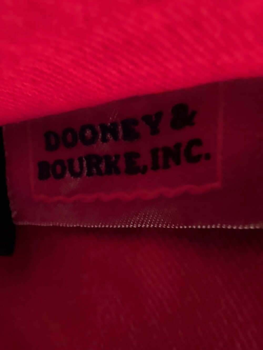 NWT, Dooney & Bourke Navy Canvas Logo Dust Bag - Picture 10 of 16